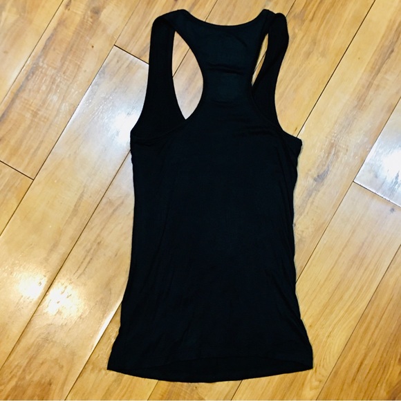 Tank top shirt blouse black sequin bling bow small summer sleeveless - Picture 3 of 4